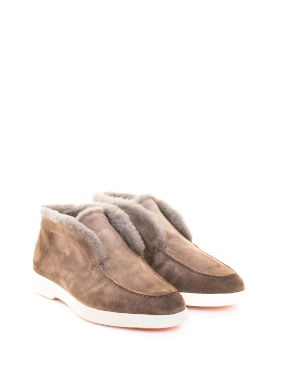 Polacco marrone donna in suede