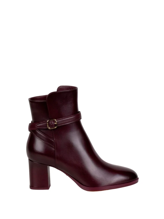 Women's Burgundy Ankle Boots