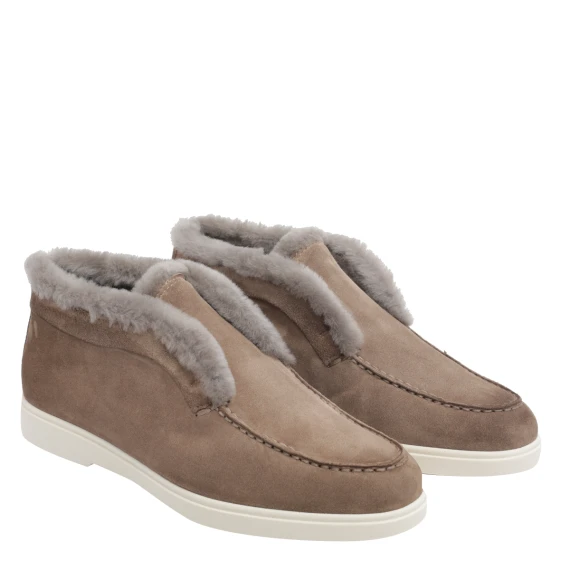 Stivali beige Santoni