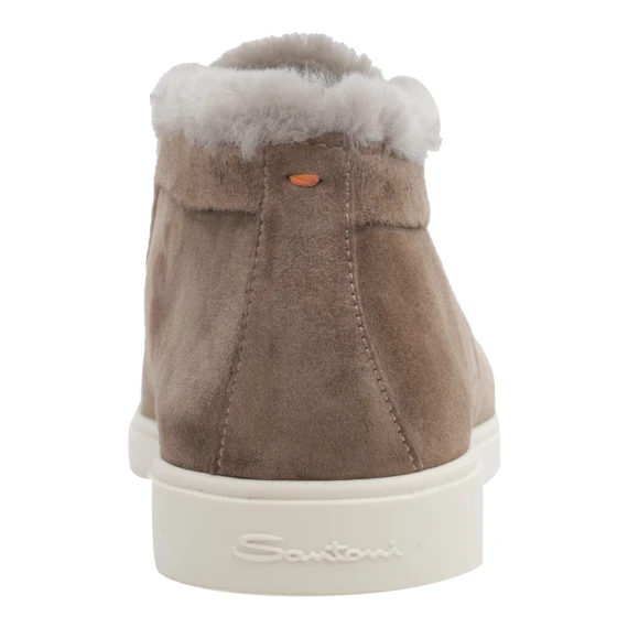 Stivali beige Santoni