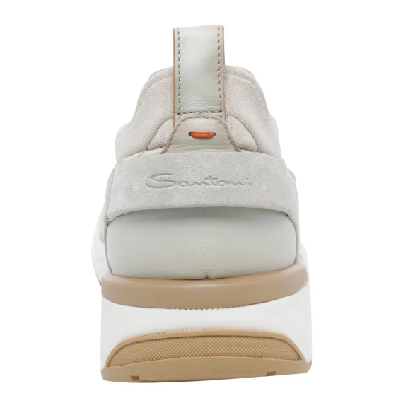 Beige Sneakers Santoni