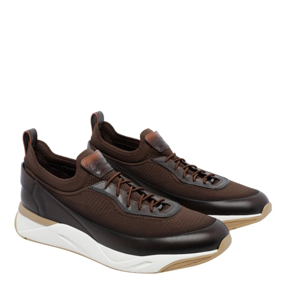 Dark Brown Sneakers Santoni