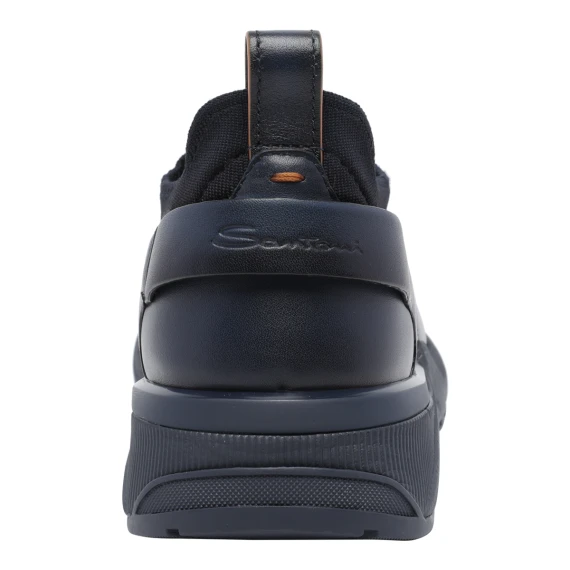 Sneakers Innova Calza blu Santoni