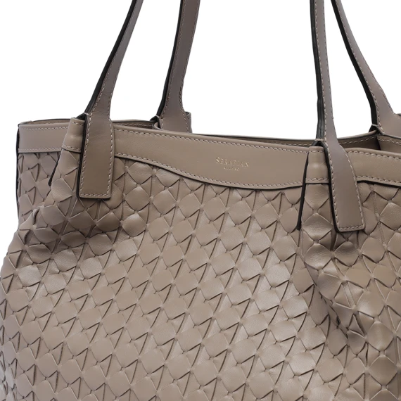 Beige Secret tote bag Serapian
