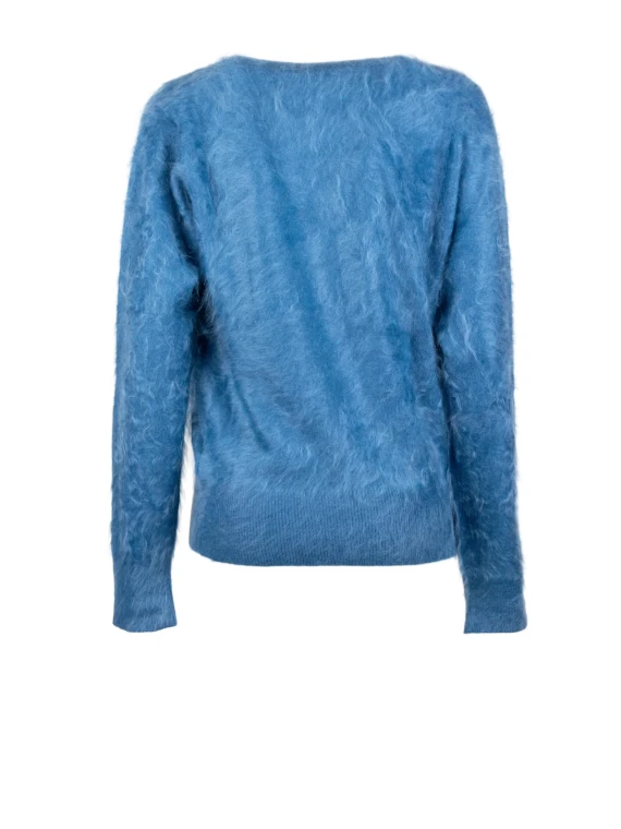 Scollo a V Pelosetto in Cashmere Seventy