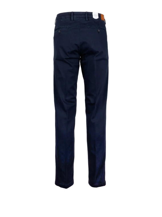 Navy blue straight-leg trousers Siviglia
