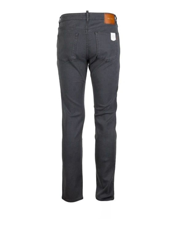Pantaloni grigio scuro dritti Siviglia