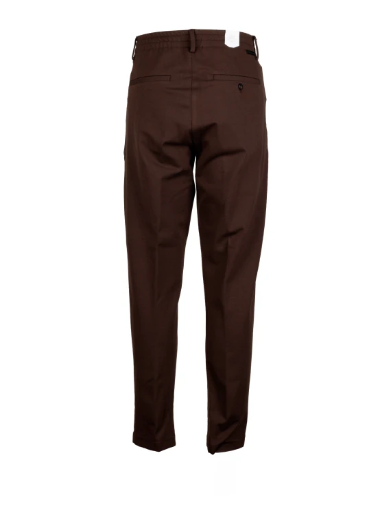 Pantaloni lunghi marrone scuro Siviglia