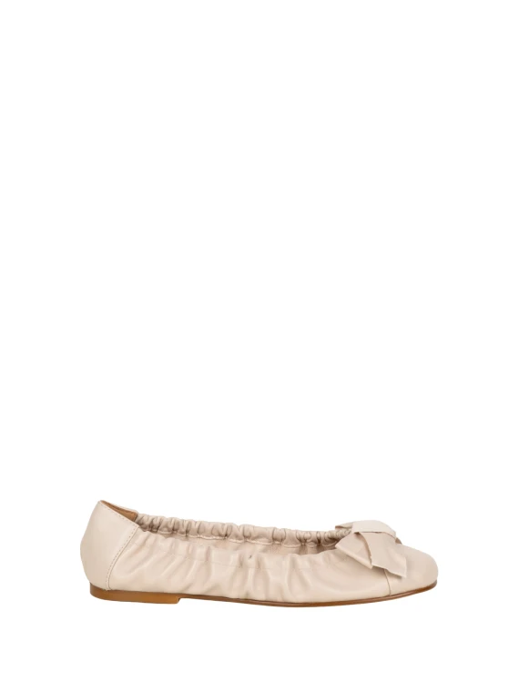 Flat shoes Beige