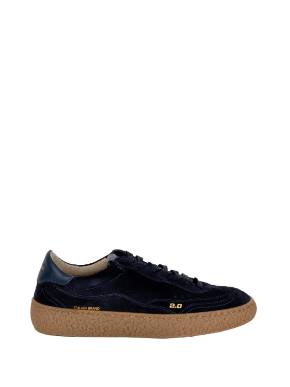 Sneakers basse blu navy Stokton