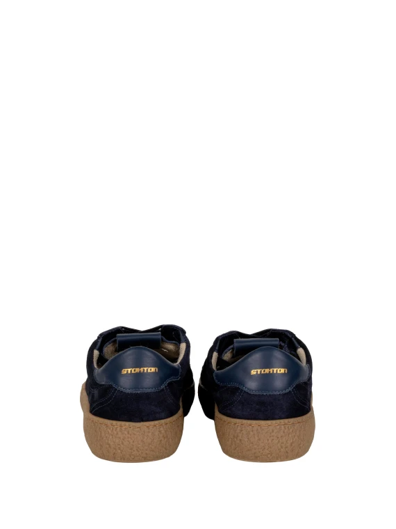 Sneakers basse blu navy Stokton