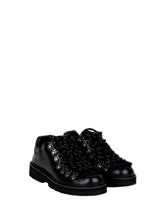 Scarpe basse nere lucide Stokton