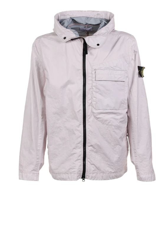 Jacket with logo on the sleeve