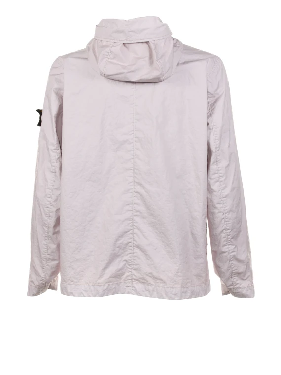 Jacket with logo on the sleeve