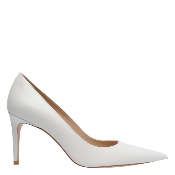 Stuart Weitzman Scarpe con Tacco Bianco
