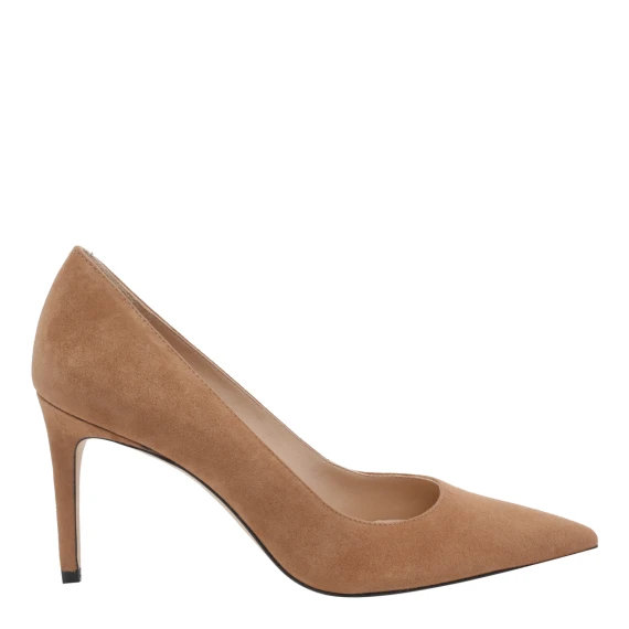 Scarpe con Tacco Beige