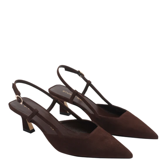 Scarpe con Tacco Marrone