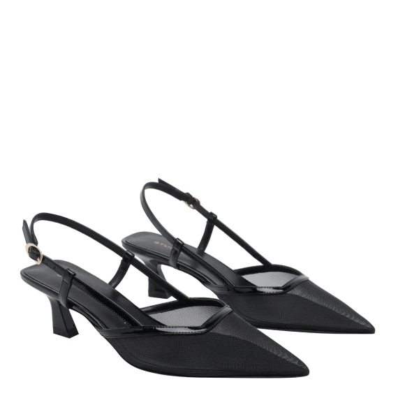 Scarpe con Tacco Nero