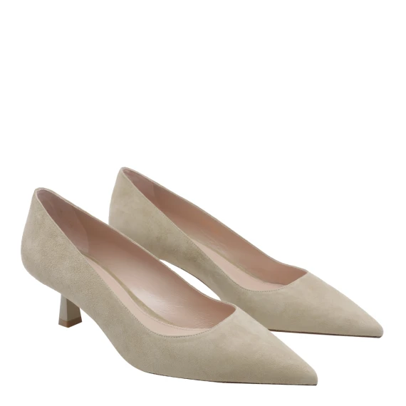 Scarpe con Tacco Beige