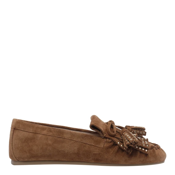 Scarpe basse marroni