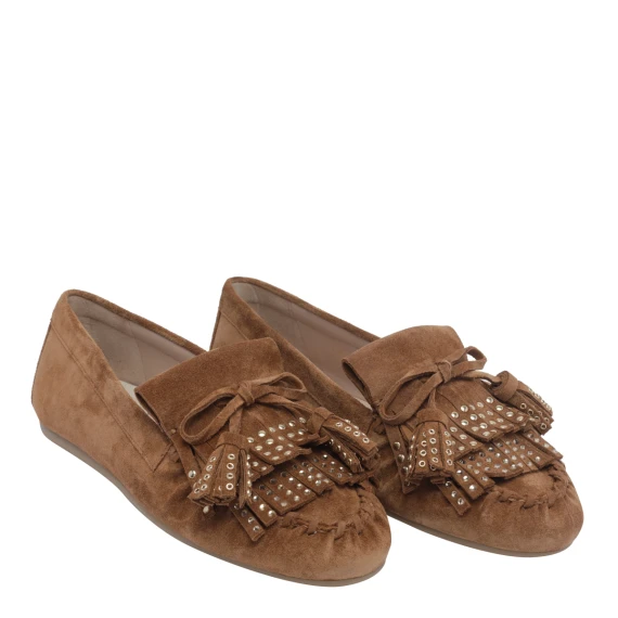 Scarpe basse marroni