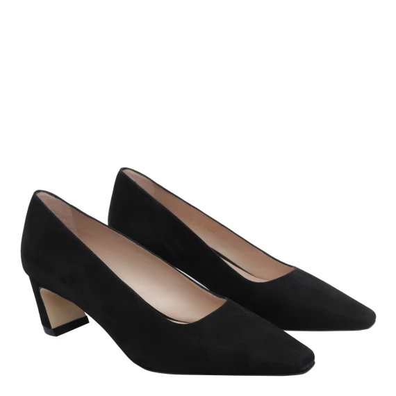 Scarpe con tacco nere stuart weitzman