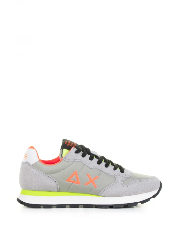 Sneaker Tom fluo grigio