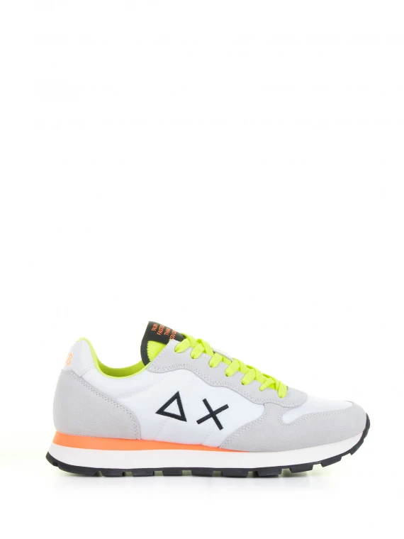 Sneaker Tom fluo bianco