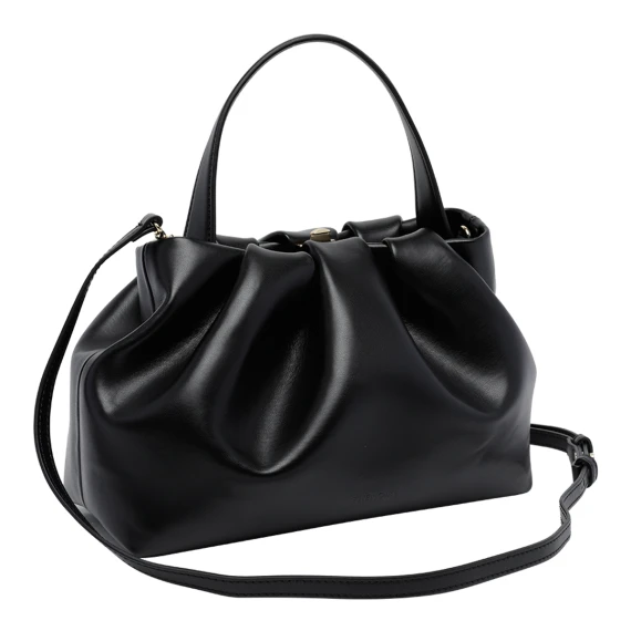 Athena black bucket bag THE MOIRE'