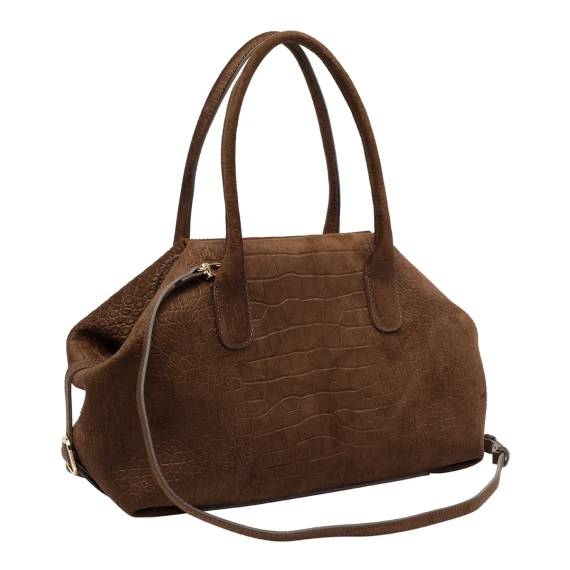 Talia medium tote bag in vegan leather THE MOIRE'