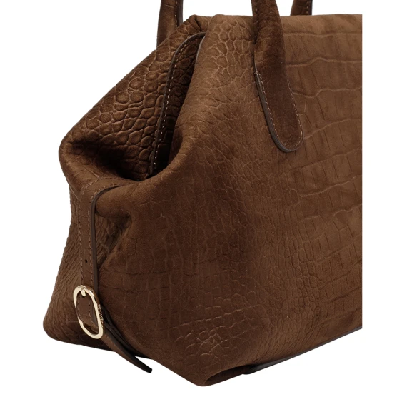 Talia medium tote bag in vegan leather THE MOIRE'