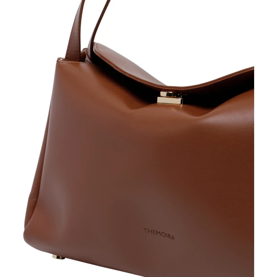 Calipso brown shoulder bag THE MOIRE'