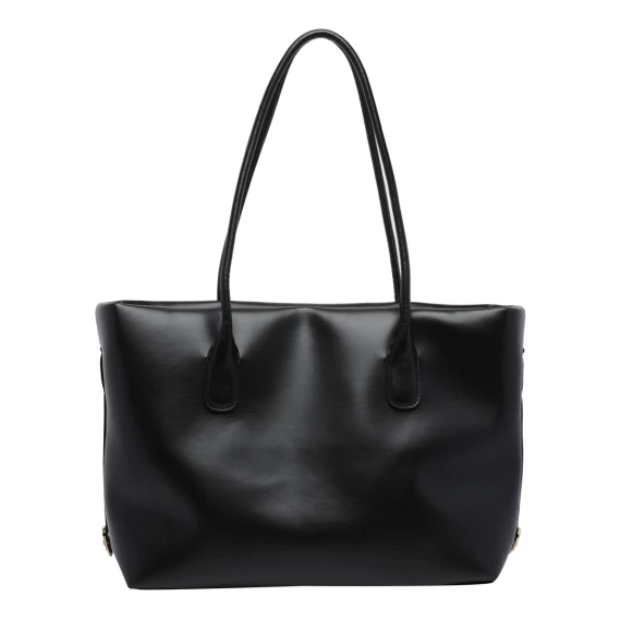 Black Talia Shopper Bag THE MOIRE'