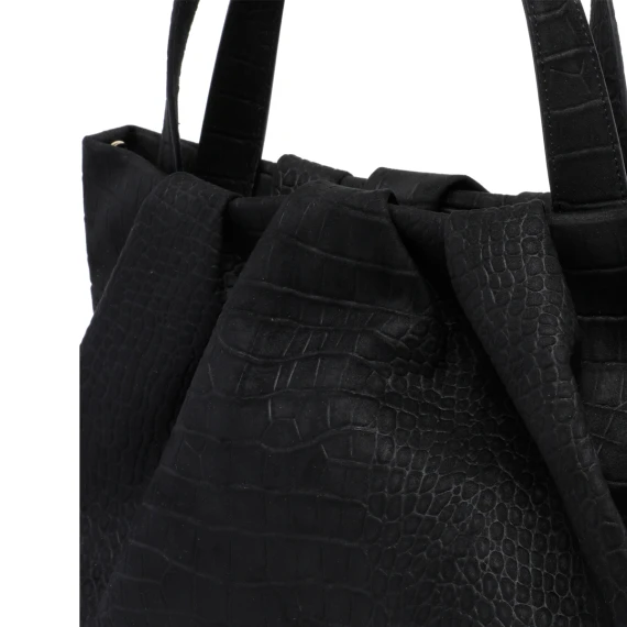 Borsa Athena Suede Croco Effect THE MOIRE'