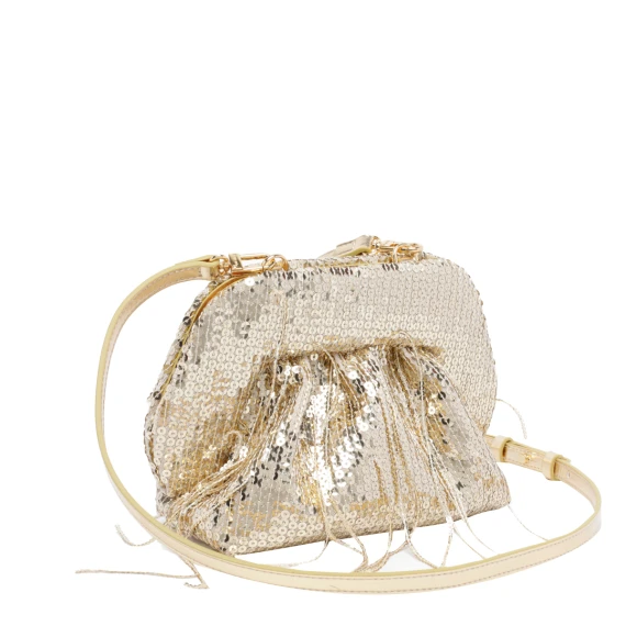 Small Bios Fringe Sequin Pochette THE MOIRE'