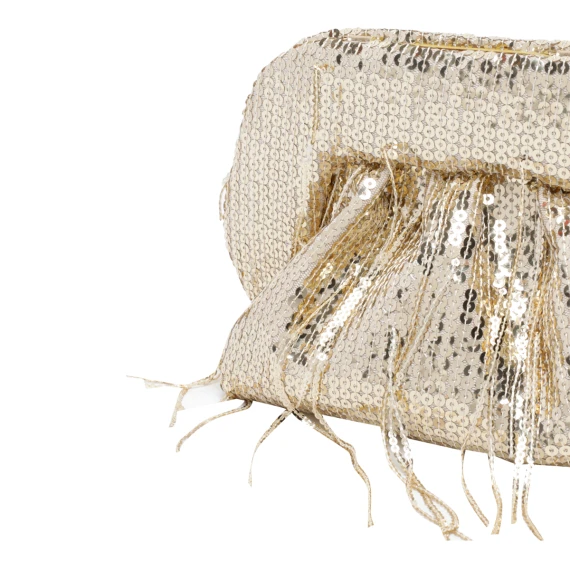 Small Bios Fringe Sequin Pochette THE MOIRE'