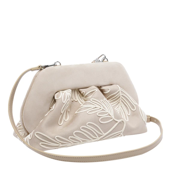Medium Bios Embroidered Pochette THE MOIRE'
