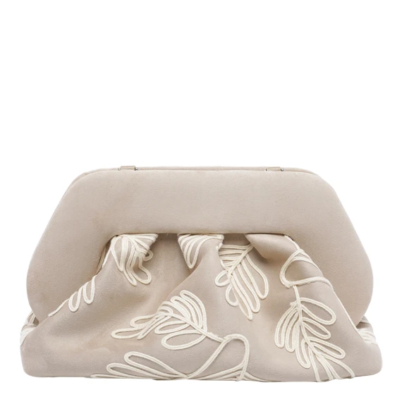 Medium Bios Embroidered Pochette THE MOIRE'