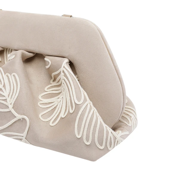 Medium Bios Embroidered Pochette THE MOIRE'