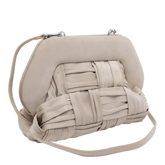 Medium Bios Weaved Pochette Bag THE MOIRE'
