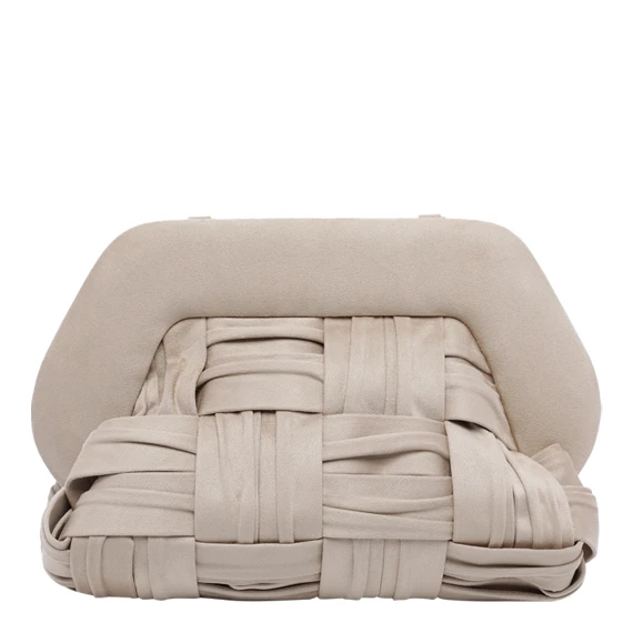 Medium Bios Weaved Pochette Bag THE MOIRE'