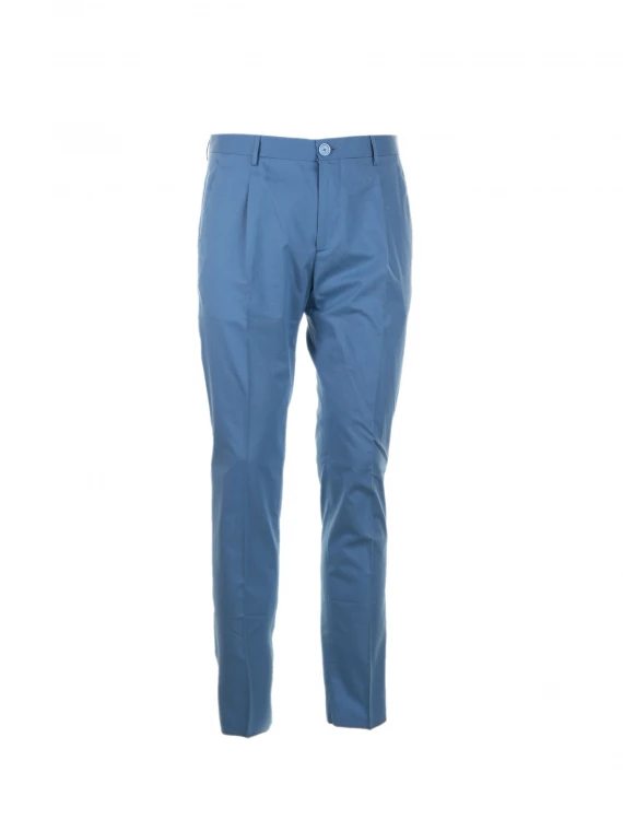 Pantalone Chino elegante azzurro