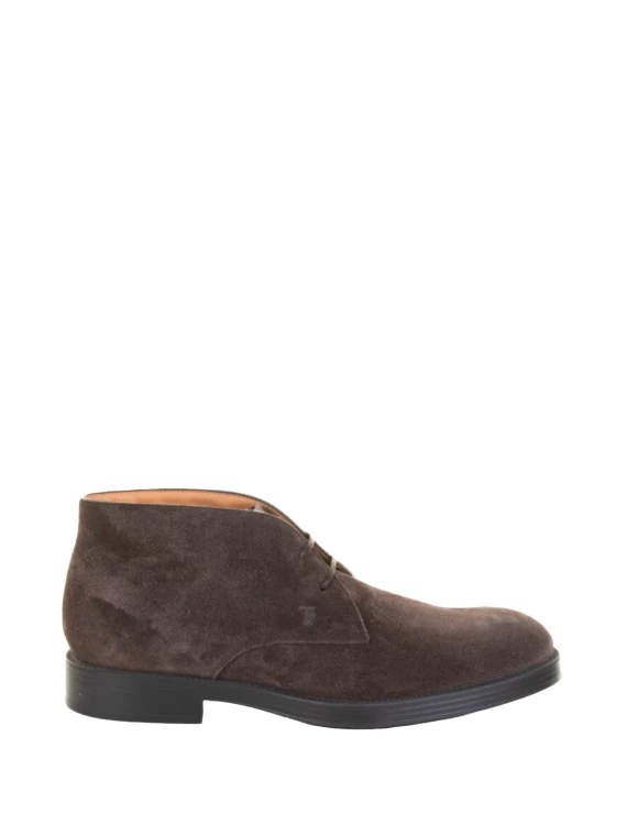 Stivaletti allacciati marrone scuro