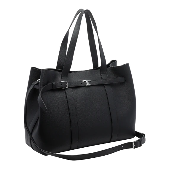 Medium Leather Hobo Bag