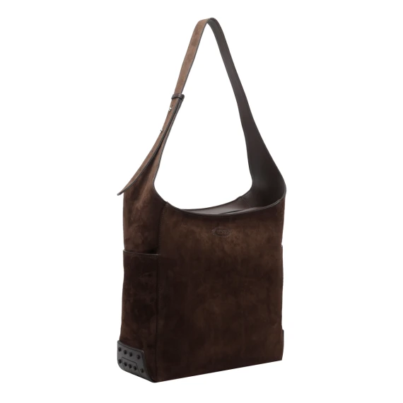 Suede Shoulder Bag