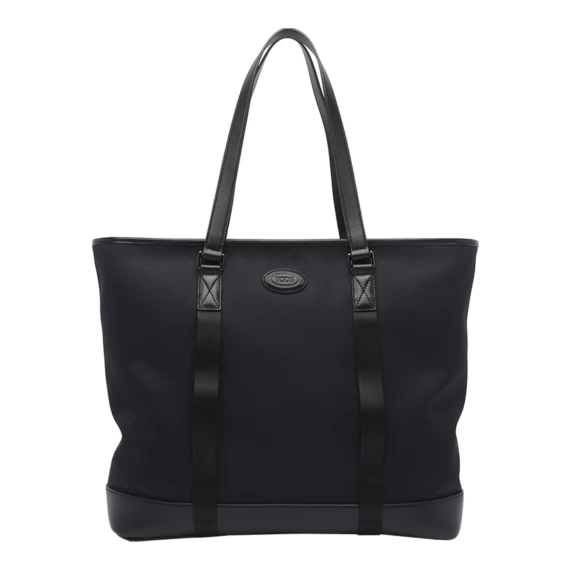 Shopping Bag Fabric and Leather