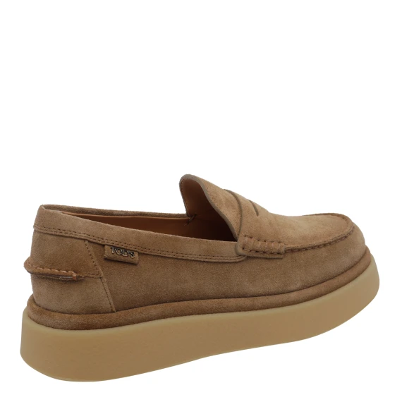 Suede Loafers Flat Shoes