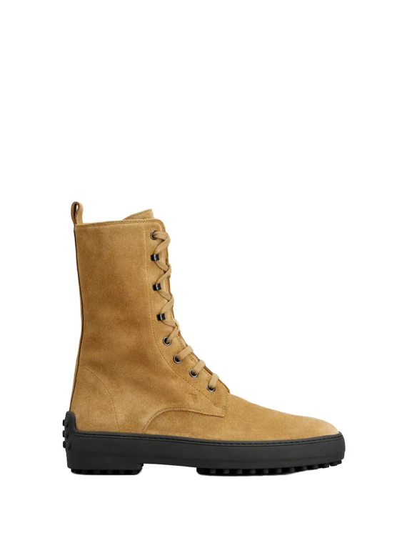 Stivaletti Winter Gommino in camoscio