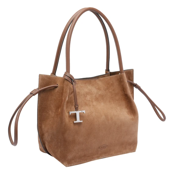 MEDIUM SUEDE BUCKET BAG