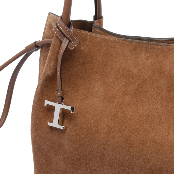 MEDIUM SUEDE BUCKET BAG